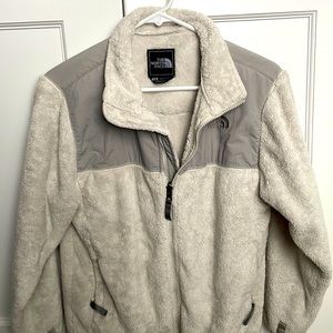 Girls gray North Face jacket